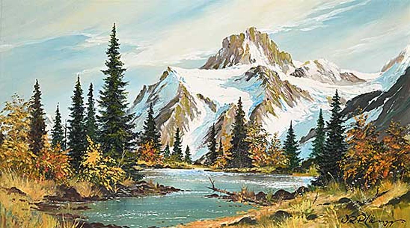 Warner R. Plangg (1934-1994) - Untitled - Mountain View