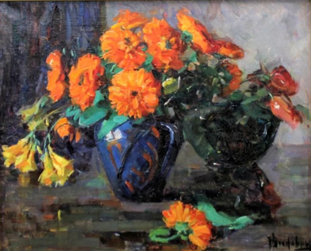 Eva Theresa Bradshaw (1871-1938) - Still Life with Flowers