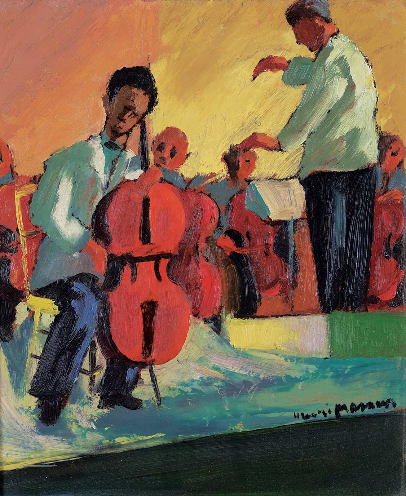 Henri Leopold Masson (1907-1996) - Untitled - The Orchestra