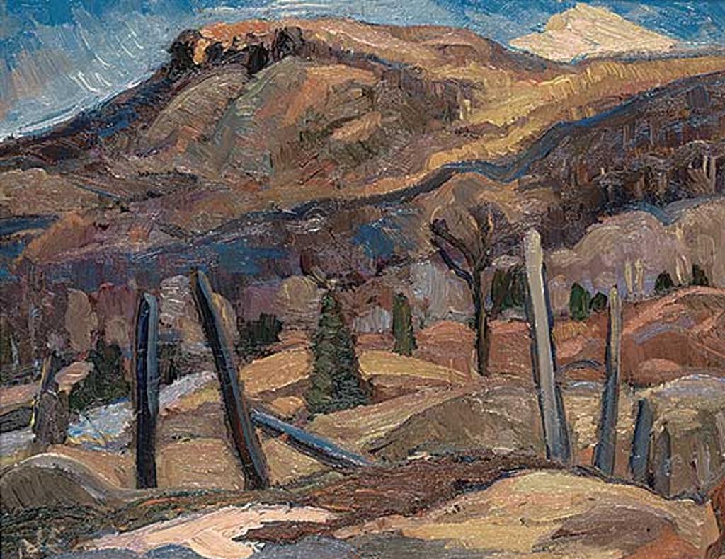 Nora Frances Elisabeth Collyer (1898-1979) - Paysage d'automne / Country Landscape [double-sided]