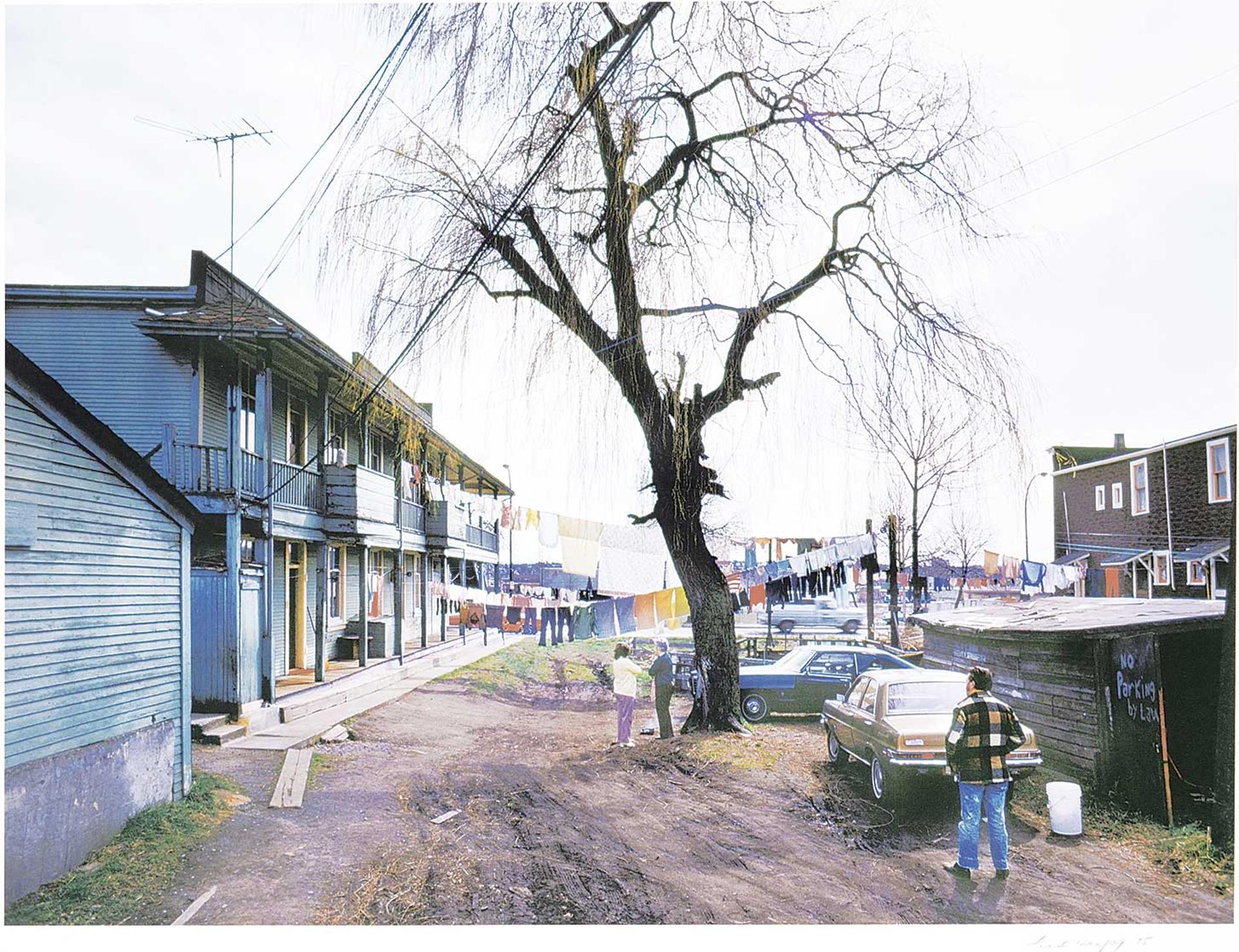 Fred Herzog (1930-2019) - S - Lane Union St. Vanc. B.C. [17B46]