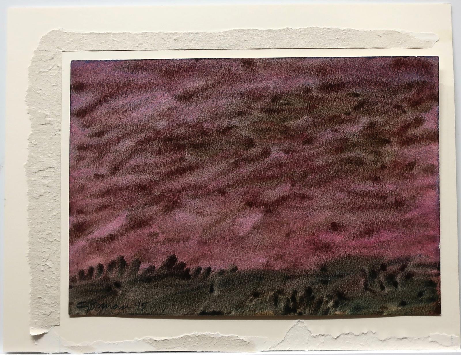 Richard Borthwick Gorman (1935-2010) - Untitled (Purple Sky)