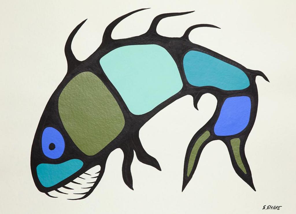 Stephen Snake (1967) - Untitled - Fish