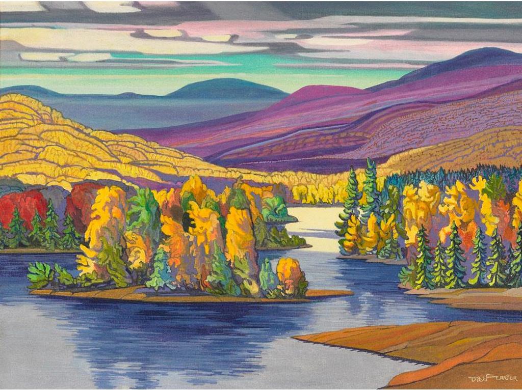 Richard (Dick) Ferrier (1929-2002) - Madawaska River