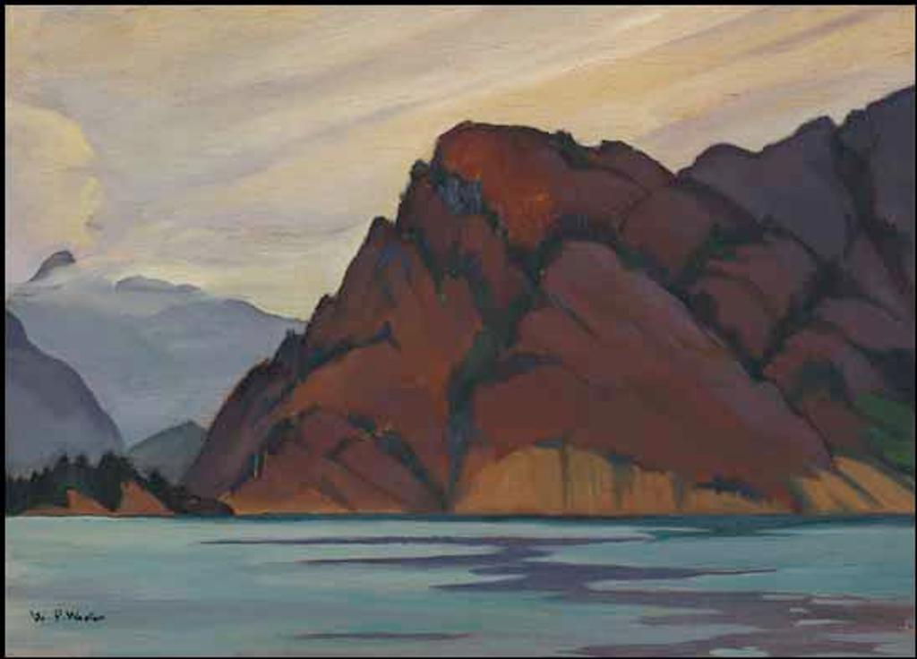 William Percival (W.P.) Weston (1879-1967) - Rainy Day Near Seaside Park, Howe Sound