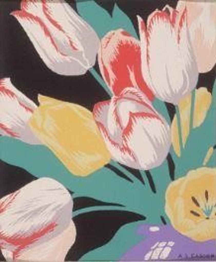 A.J. Casson (1898-1992) - Tulips