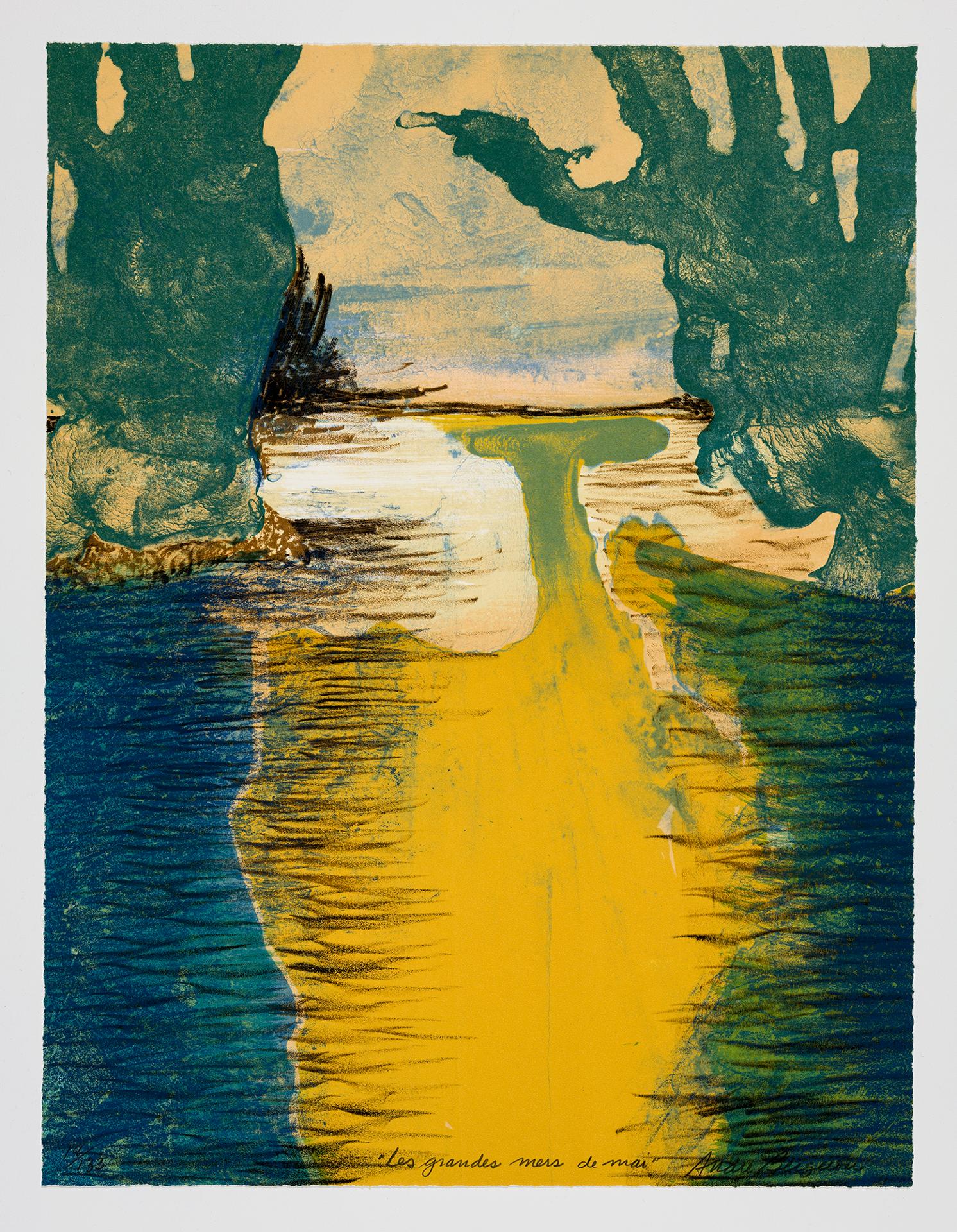 André Bergeron - Les grandes mers de mai avaient fait monter l'eau de nouveau, 1977