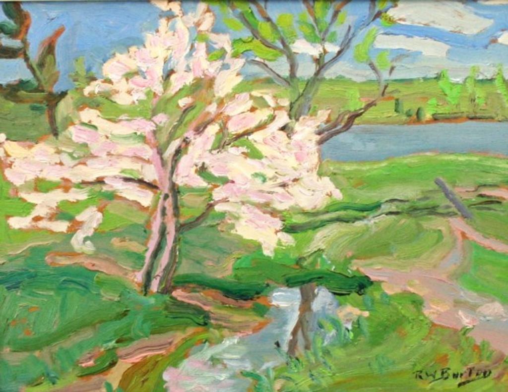 Ralph Wallace Burton (1905-1983) - Apple Blossoms, Near Burritts Rapids