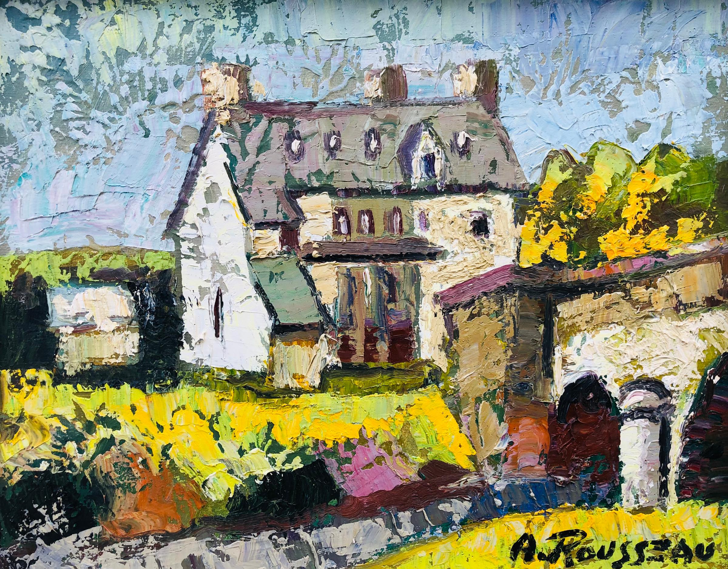 Albert Rousseau (1908-1982) - Moulin de Bretzel, France, c. 1979