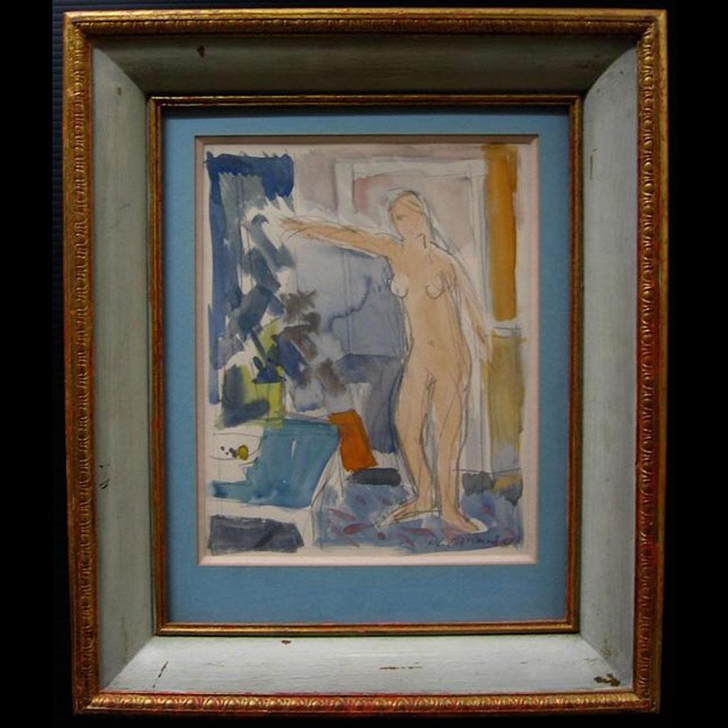 Rene Marcil (1917-1993) - Nude In Interior