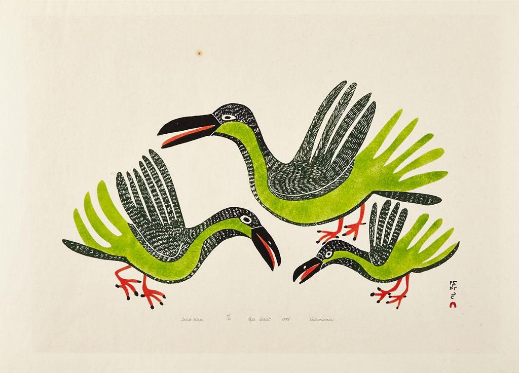 Keeleemeeoomee Samualie (1919-1983) - Talik Birds