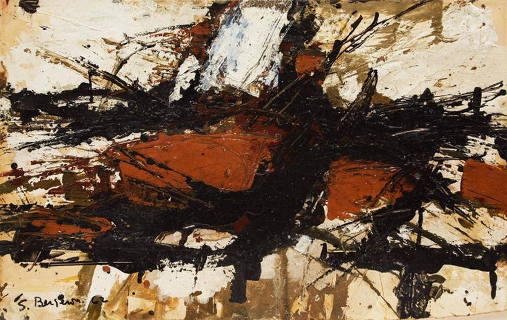 Suzanne Bergeron (1930-1998) - Untitled (Abstraction)
