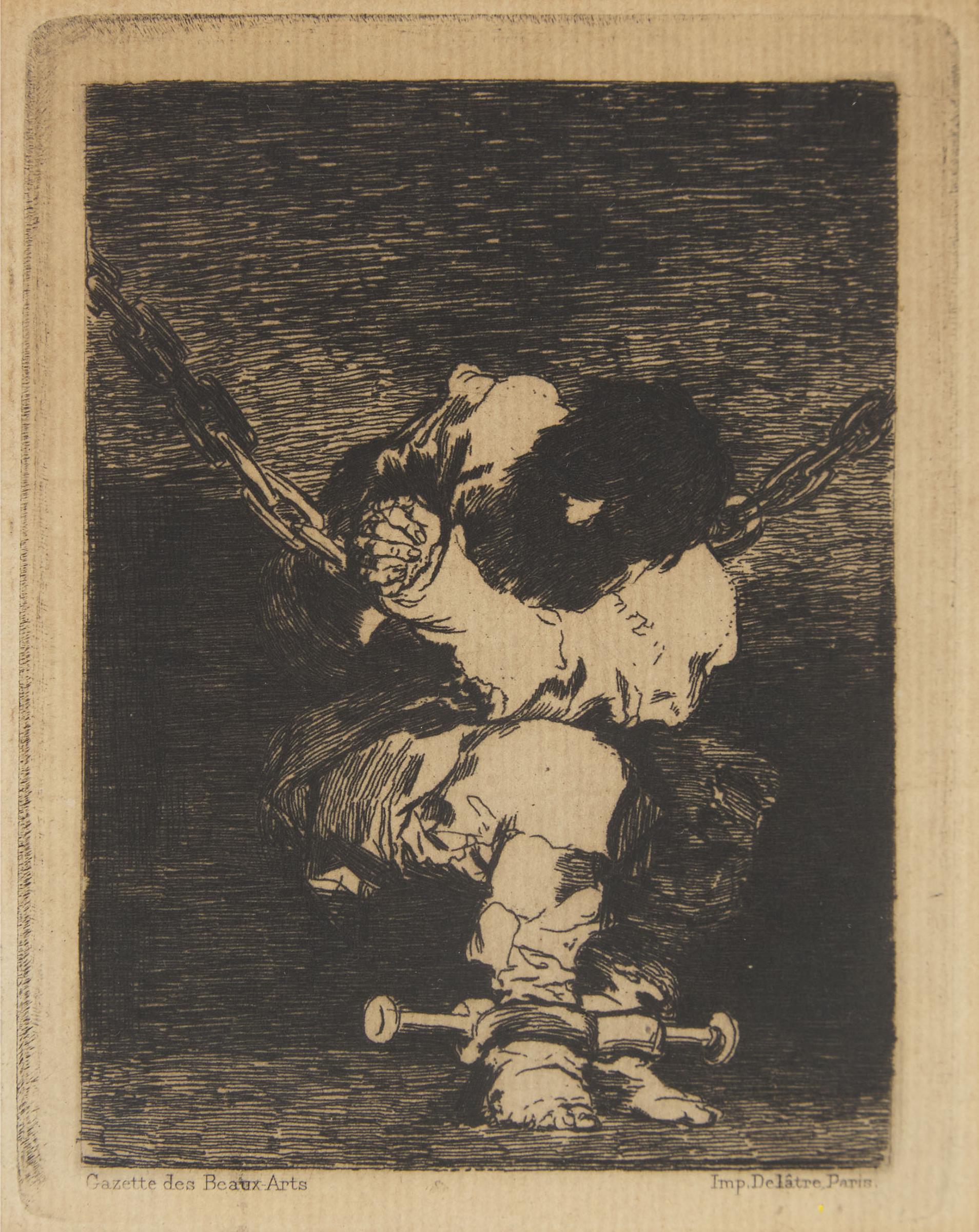 Francisco José de Goya Y Lucientes (1746-1828) - THE LITTLE PRISONER, 1810-1867 [H. 26]