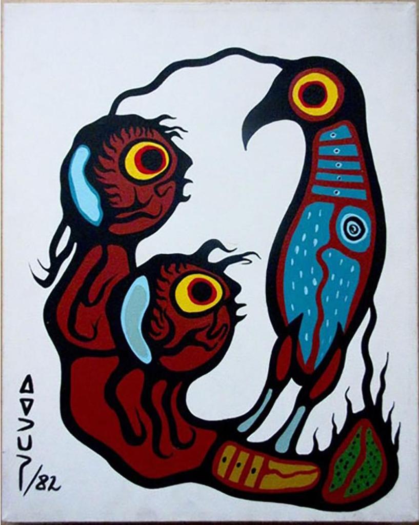 Richard Bedwash (1936-2007) - The Young Peopel (People) With Spirit Bird