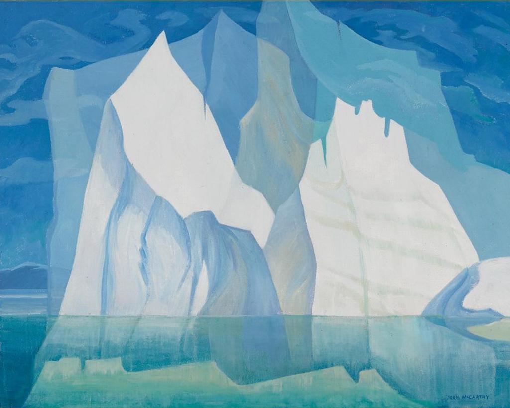 Doris Jean McCarthy (1910-2010) - Iceberg Reflection
