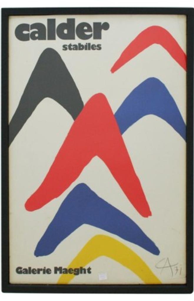 Alexander Calder American (1898-1976) - Stabiles