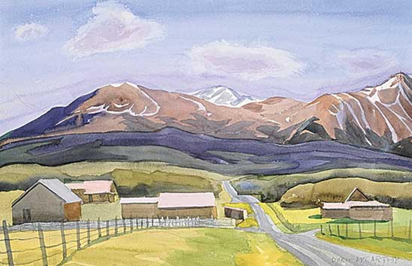 Doris Jean McCarthy (1910-2010) - Cloudy Ridge Ranch - Alberta