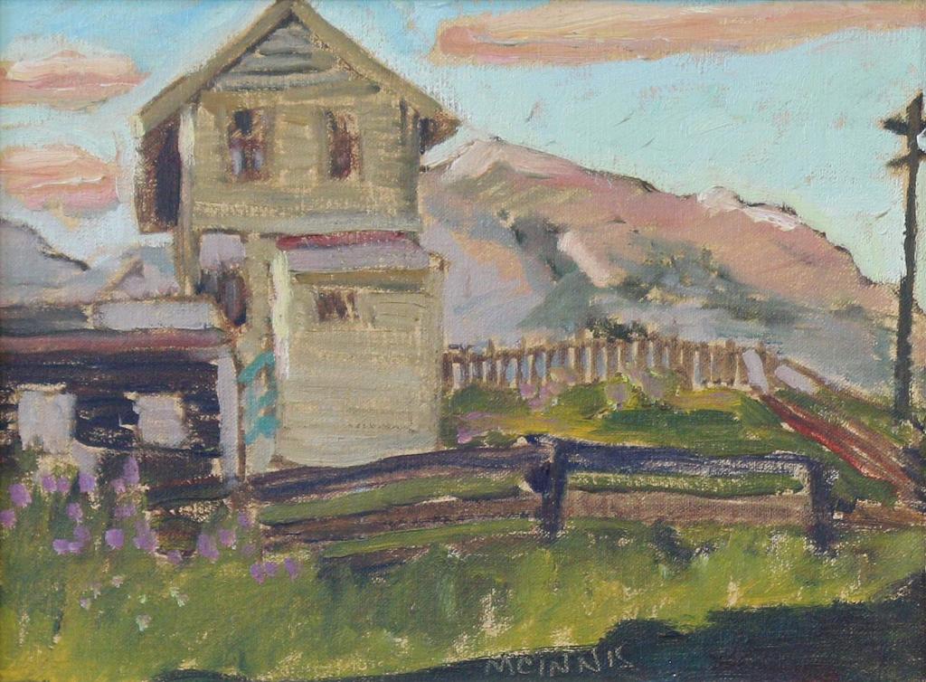 Robert F.M. McInnis (1942) - Old Mining House, Canmore; 1980