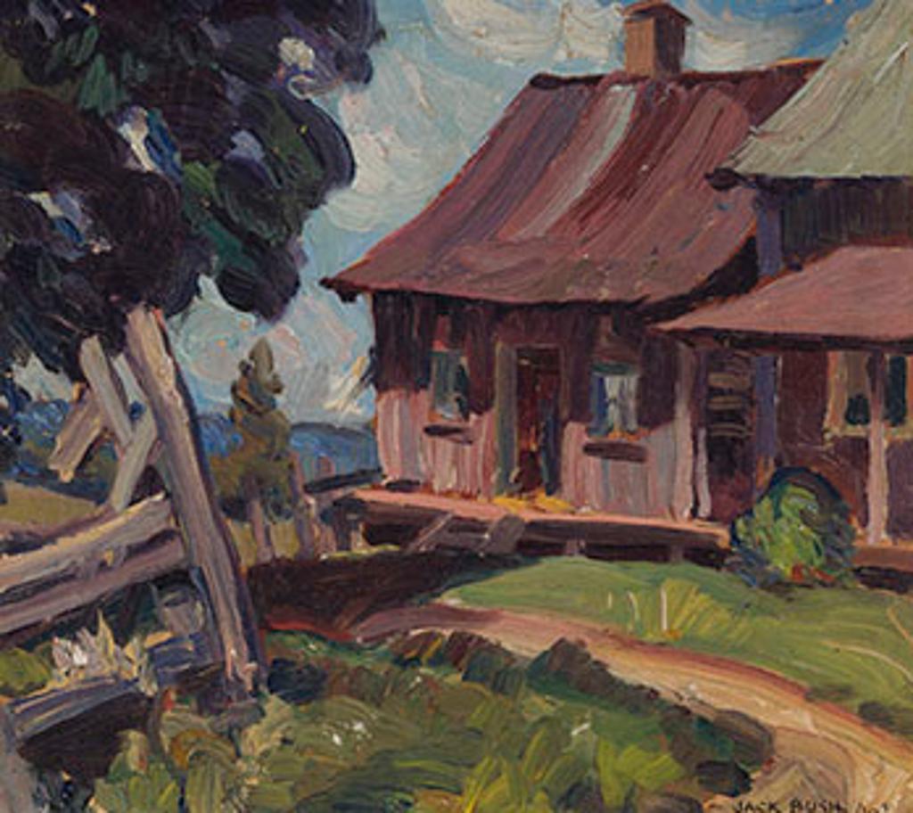 Jack Hamilton Bush (1909-1977) - The Old Farmhouse