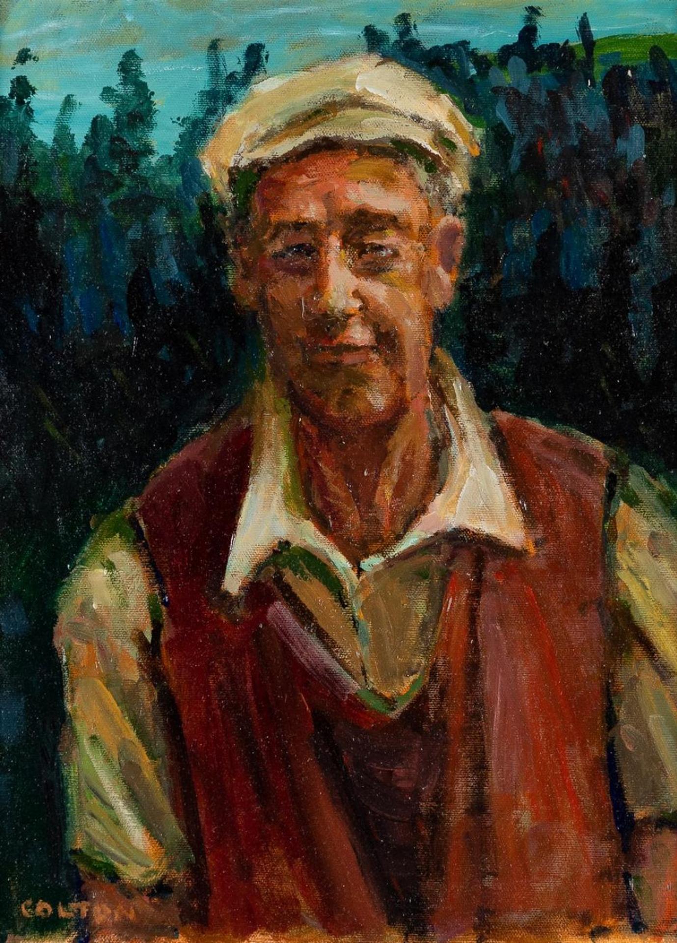 Al Colton (1921-2012) - acrylic on canvas