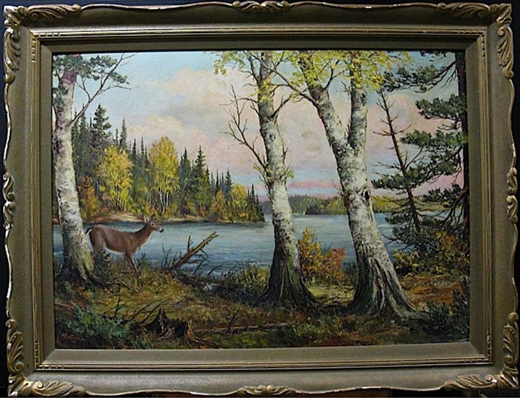 Matthew F. Kousal (1902-1990) - Clear Lake (Muskoka Sept-Oct 1945)