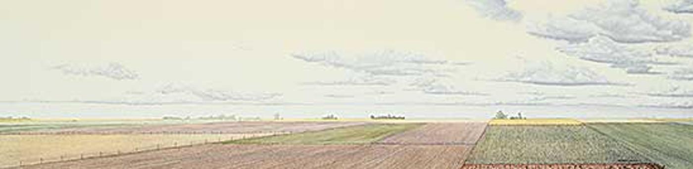 K. Allan MacDonald (1951) - Untitled - Prairie Panorama