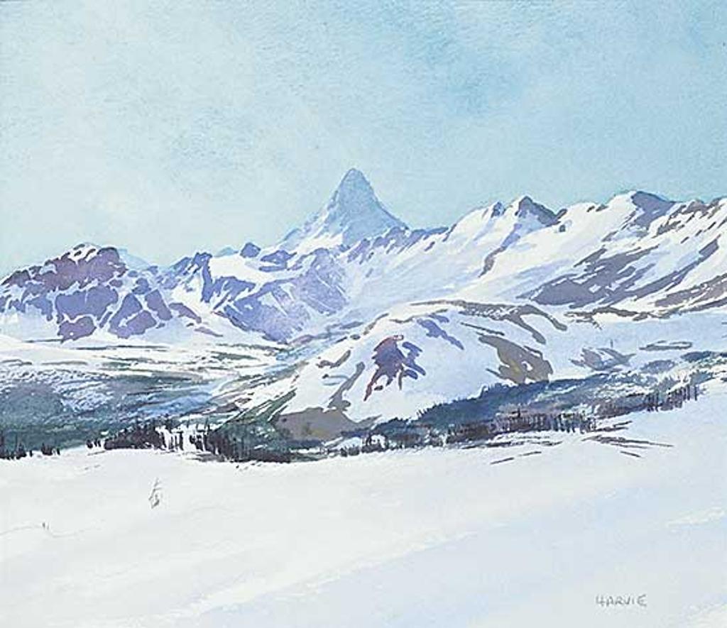 John William Harvie (1928-2018) - Mt. Assiniboine from Sunshine