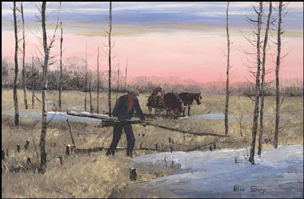 Allen Fredrick Sapp (1929-2015) - Collecting the Wood