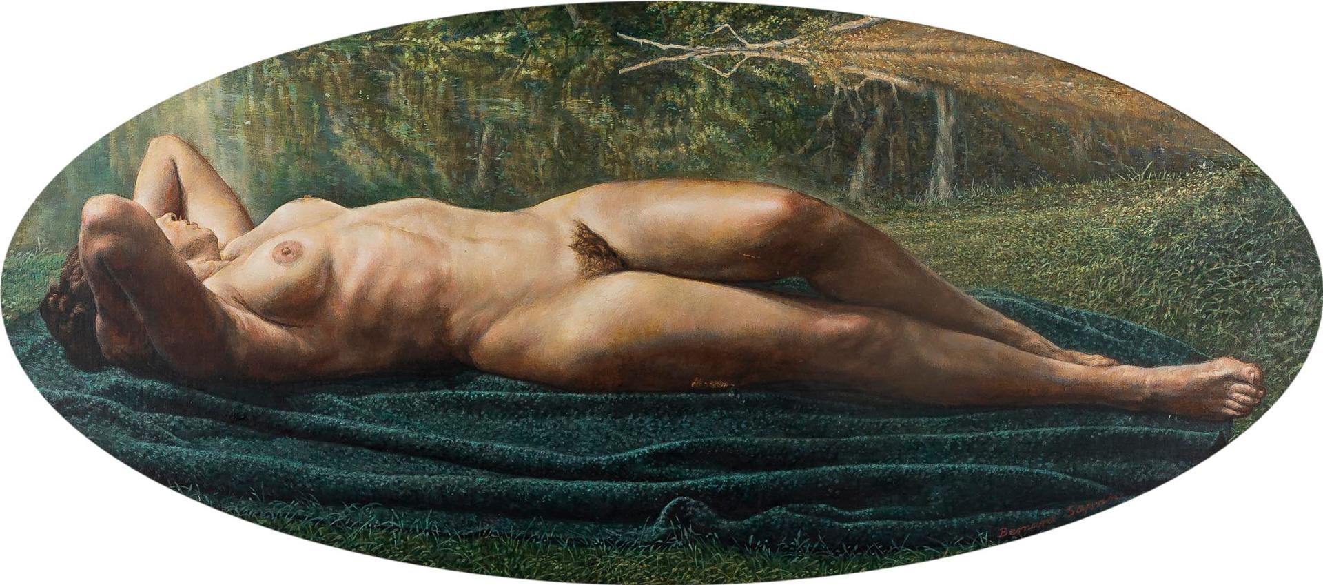 Bernard Safran - Reclining Nude, 1983