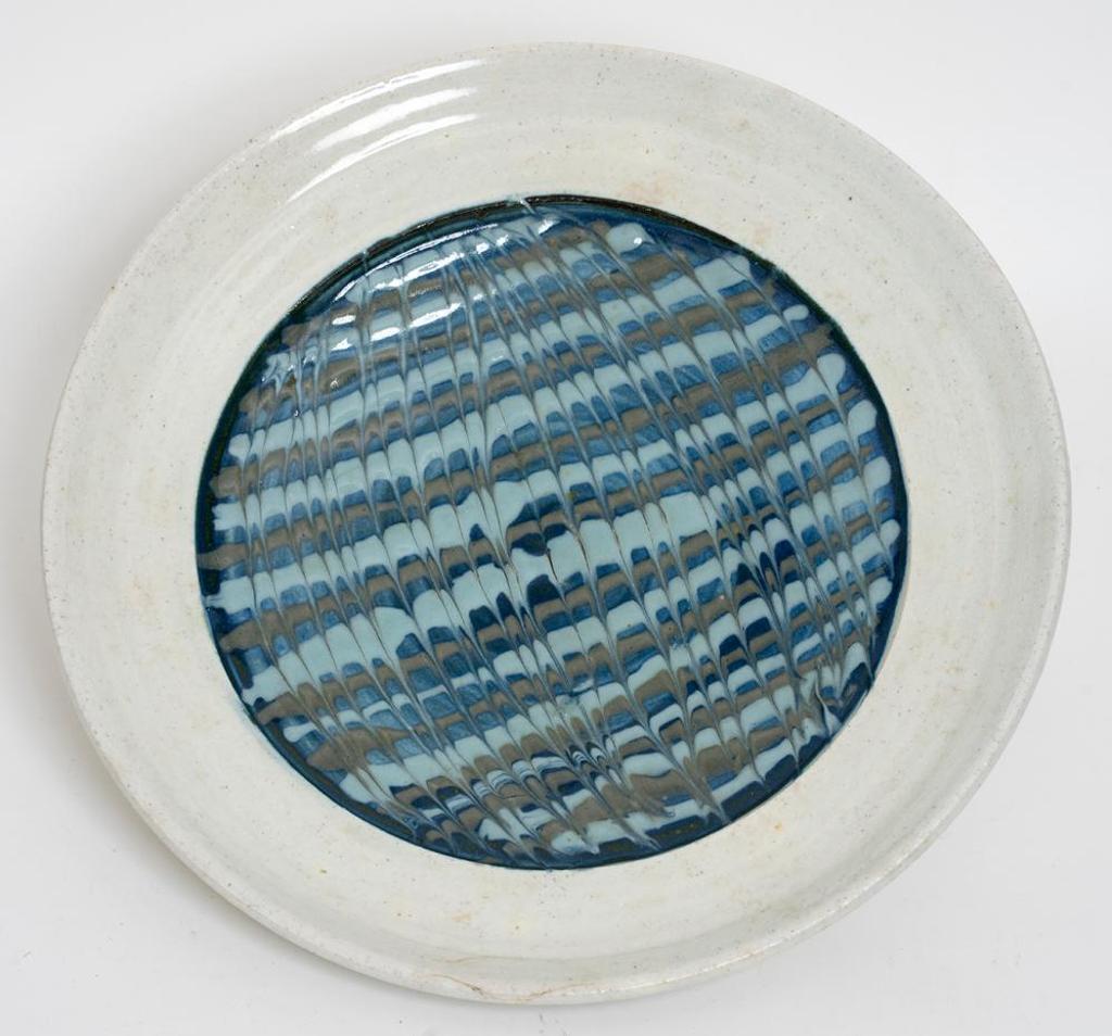 Donovan T. Chester (1940) - Round Raku Footed Dish