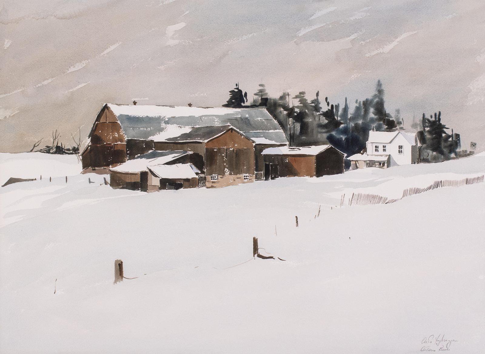 Arto Yuzbasiyan (1948) - Ontario Barn