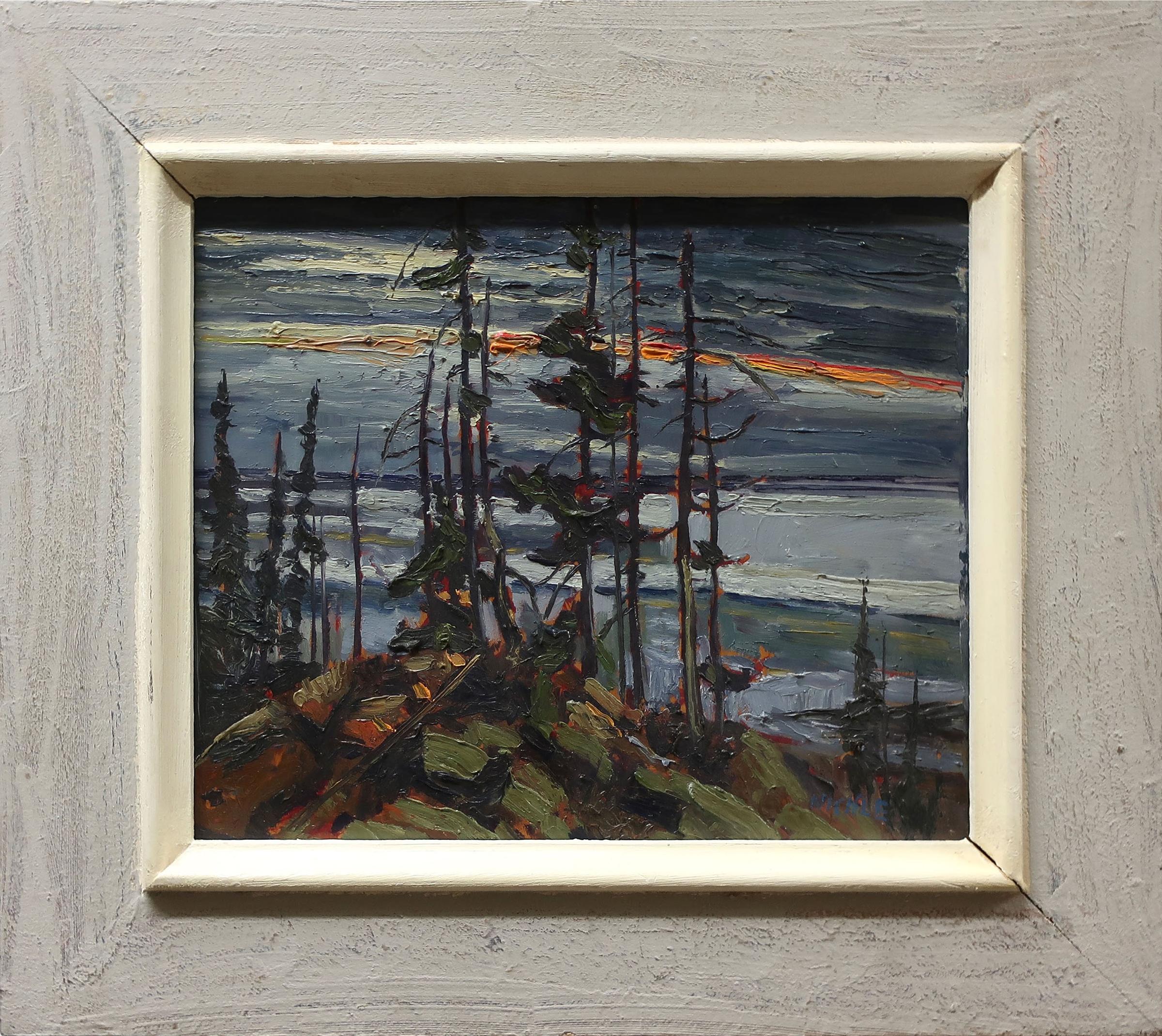 Lawrence Nickle (1931-2014) - Lake Superior At Sand River, Algoma - April '68