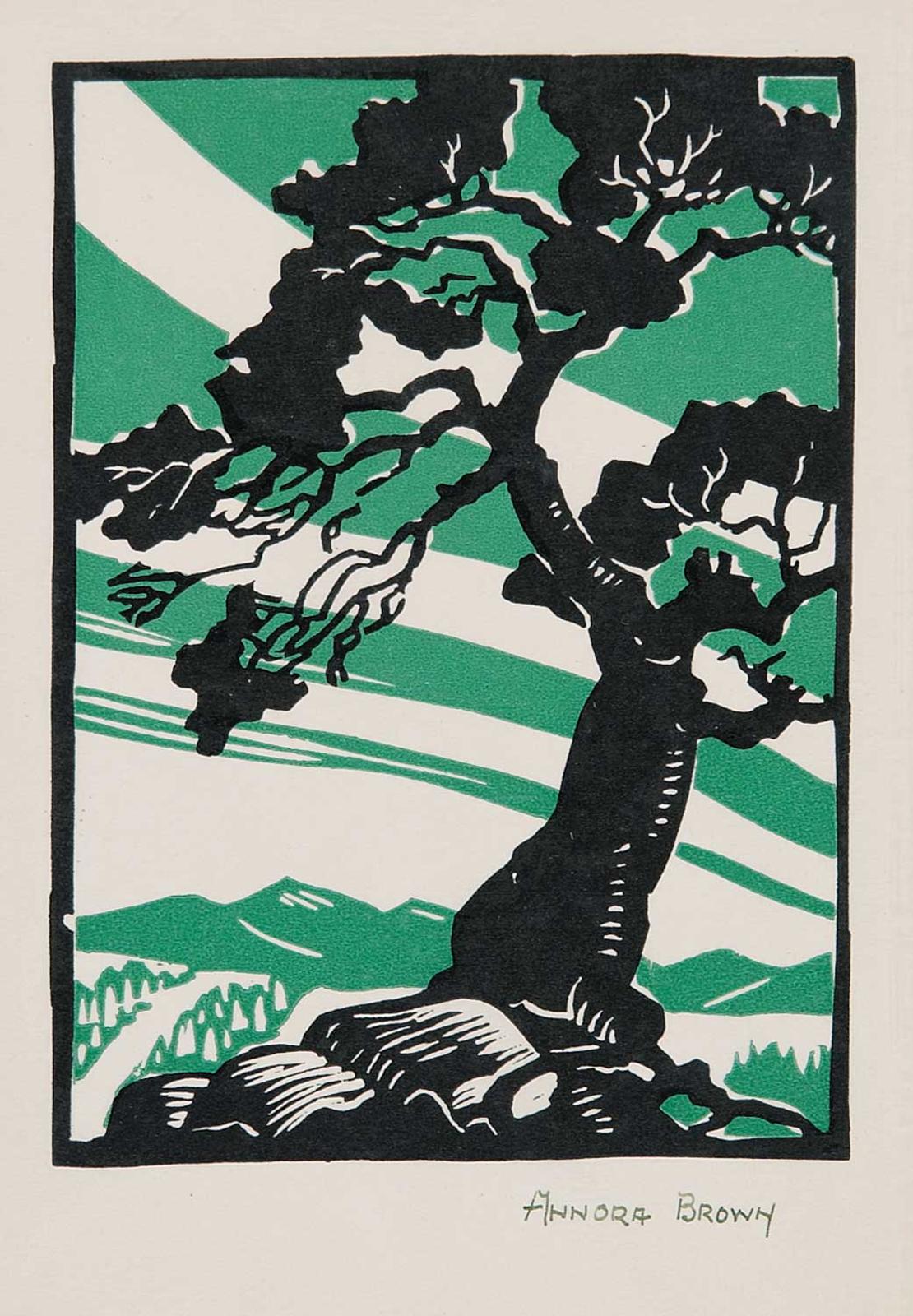 Annora Brown (1899-1987) - Untitled - Annora's Tree