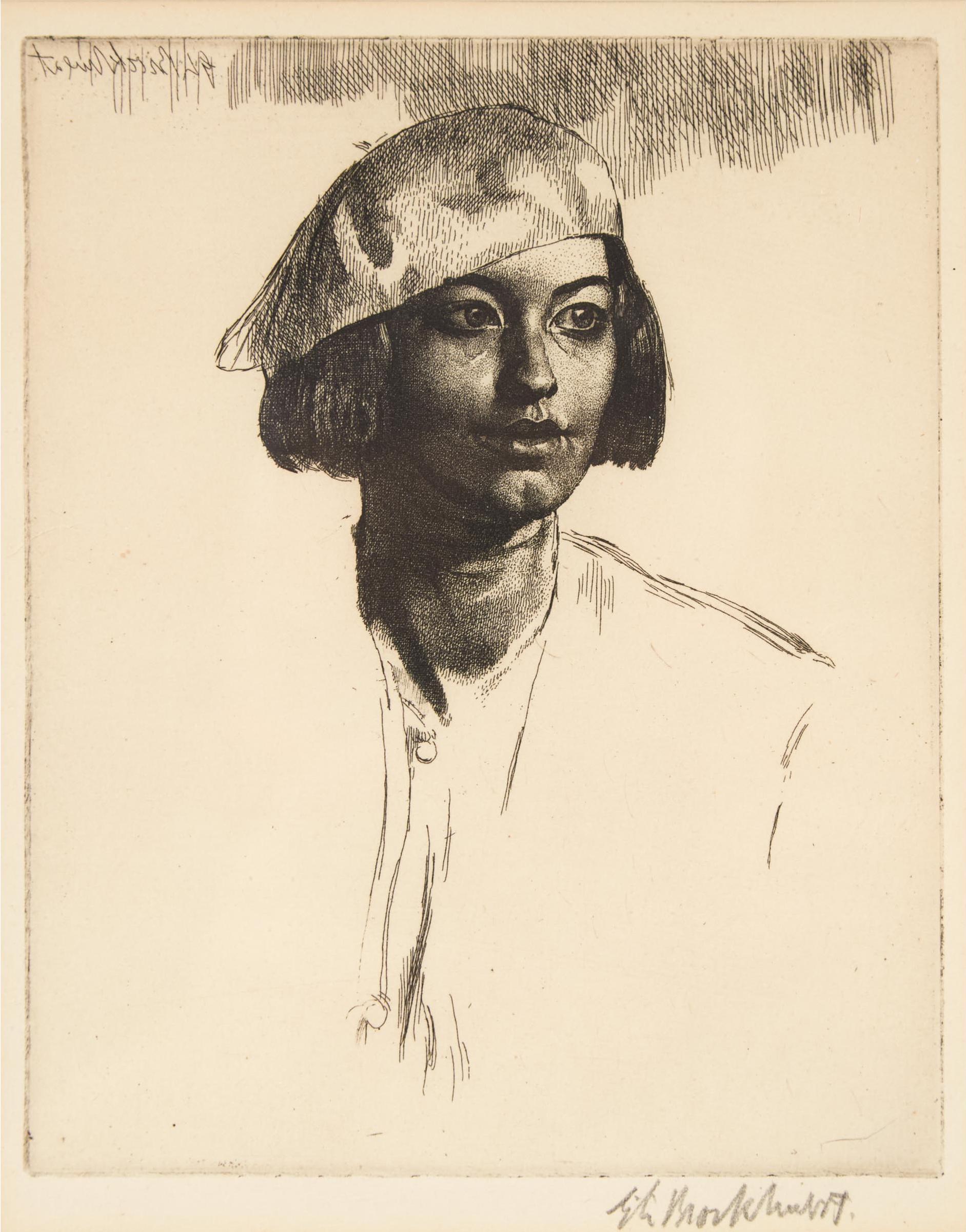 Gerald Leslie Brockhurst (1890-1978) - CHIQUITA, CA. 1923-24 [F. 44]