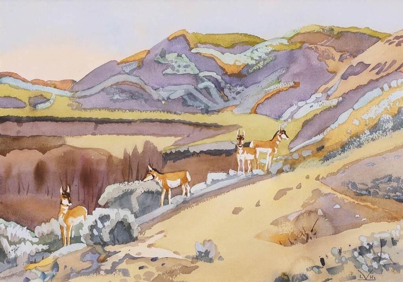 Illingworth Holey (Buck) Kerr (1905-1989) - On The Trail