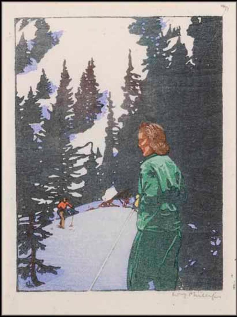 Walter Joseph (W.J.) Phillips (1884-1963) - Ski Trail