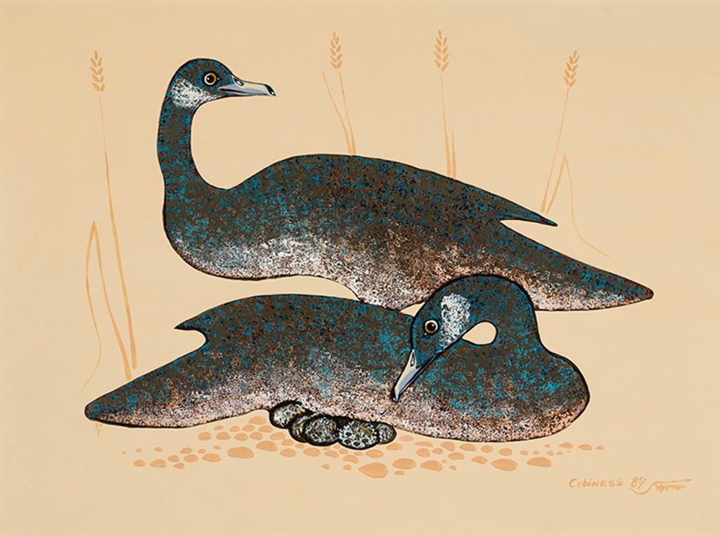 Eddy Cobiness (1933-1996) - Two Geese