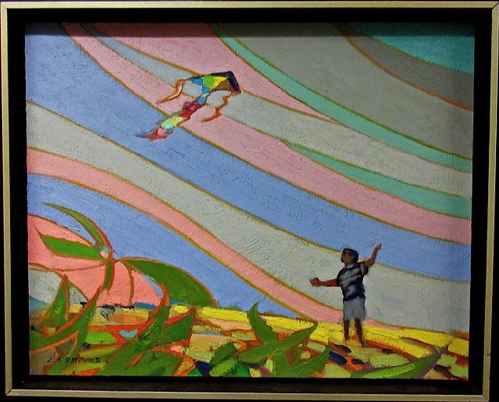 Leif K. Ostlund (1958) - Untitled (Kite Flyer)