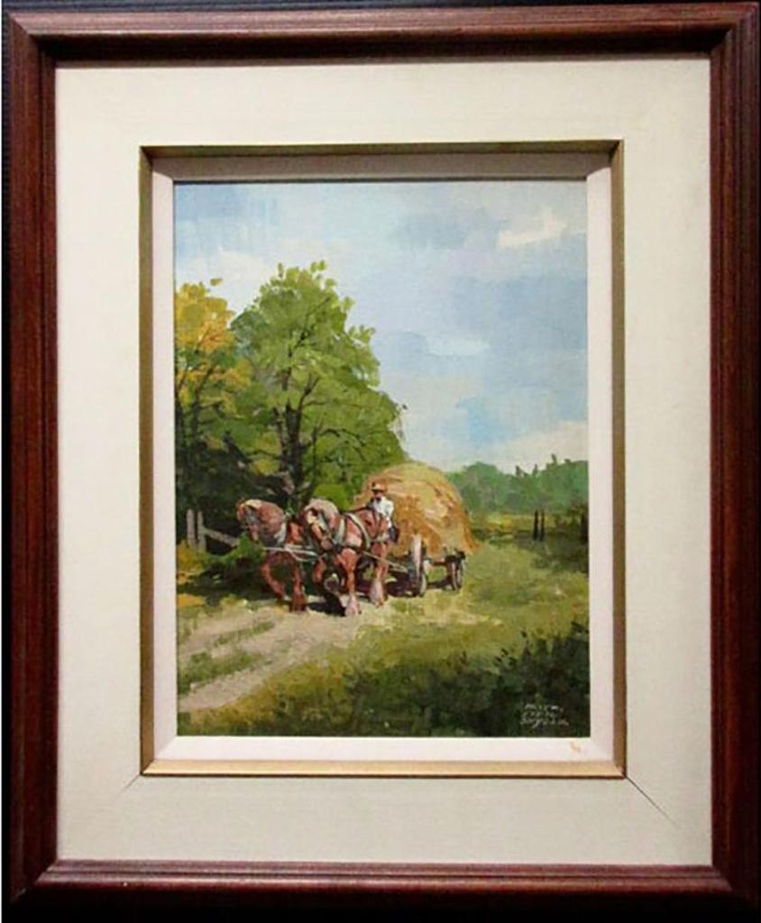 Peter Etril Snyder (1944-2017) - Hay Wagon