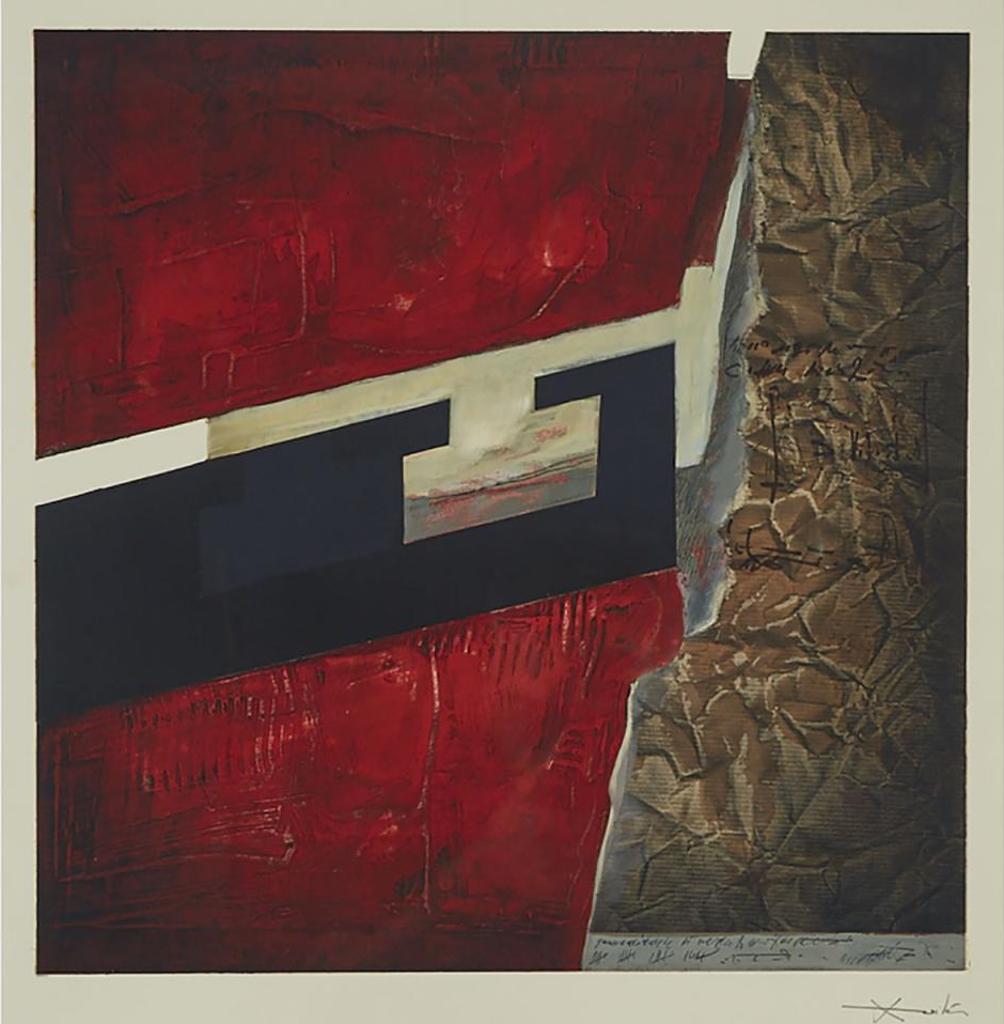 Josep Maria Aviles (1942) - Untitled (Red), 1999
