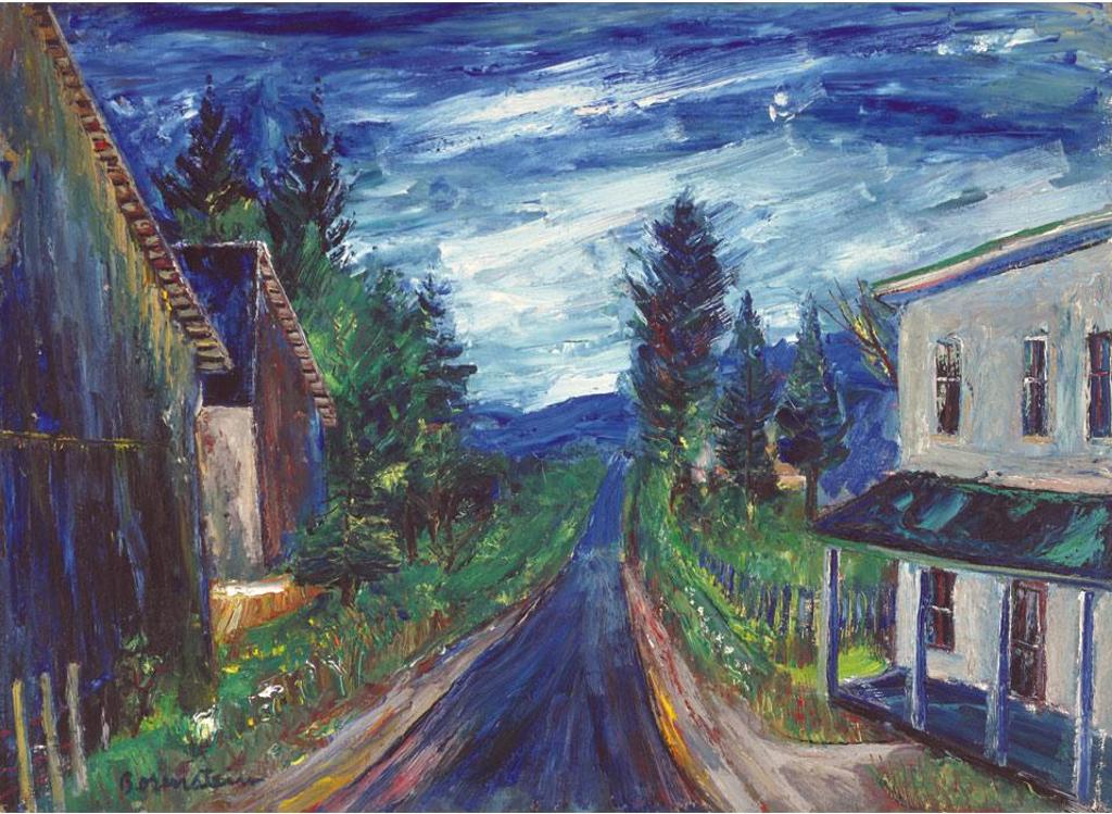 Samuel (Sam) Borenstein (1908-1969) - Road In St. Donat, 1945