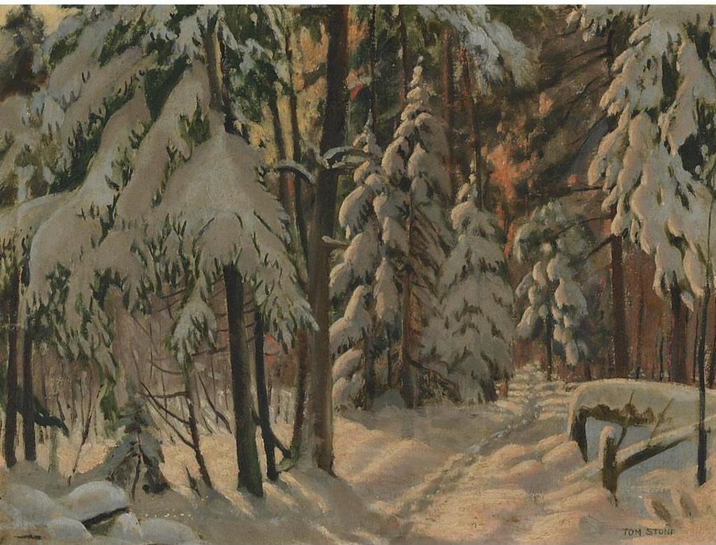 Thomas Albert Stone (1897-1978) - Winter Path
