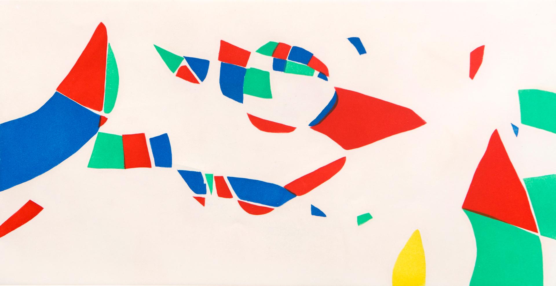 Joan Miró (1893-1983) - Gravures pour une exposition (Pl. 4) (Dupin 609), 1973