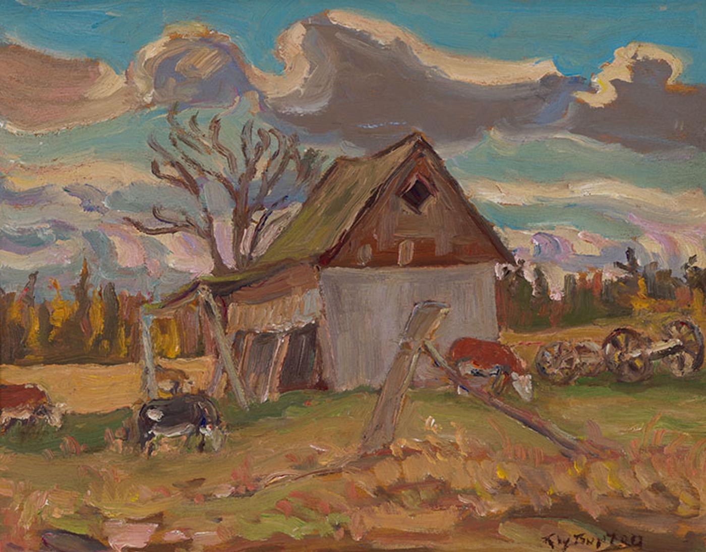 Ralph Wallace Burton (1905-1983) - Spring Near Prospect, Ont.