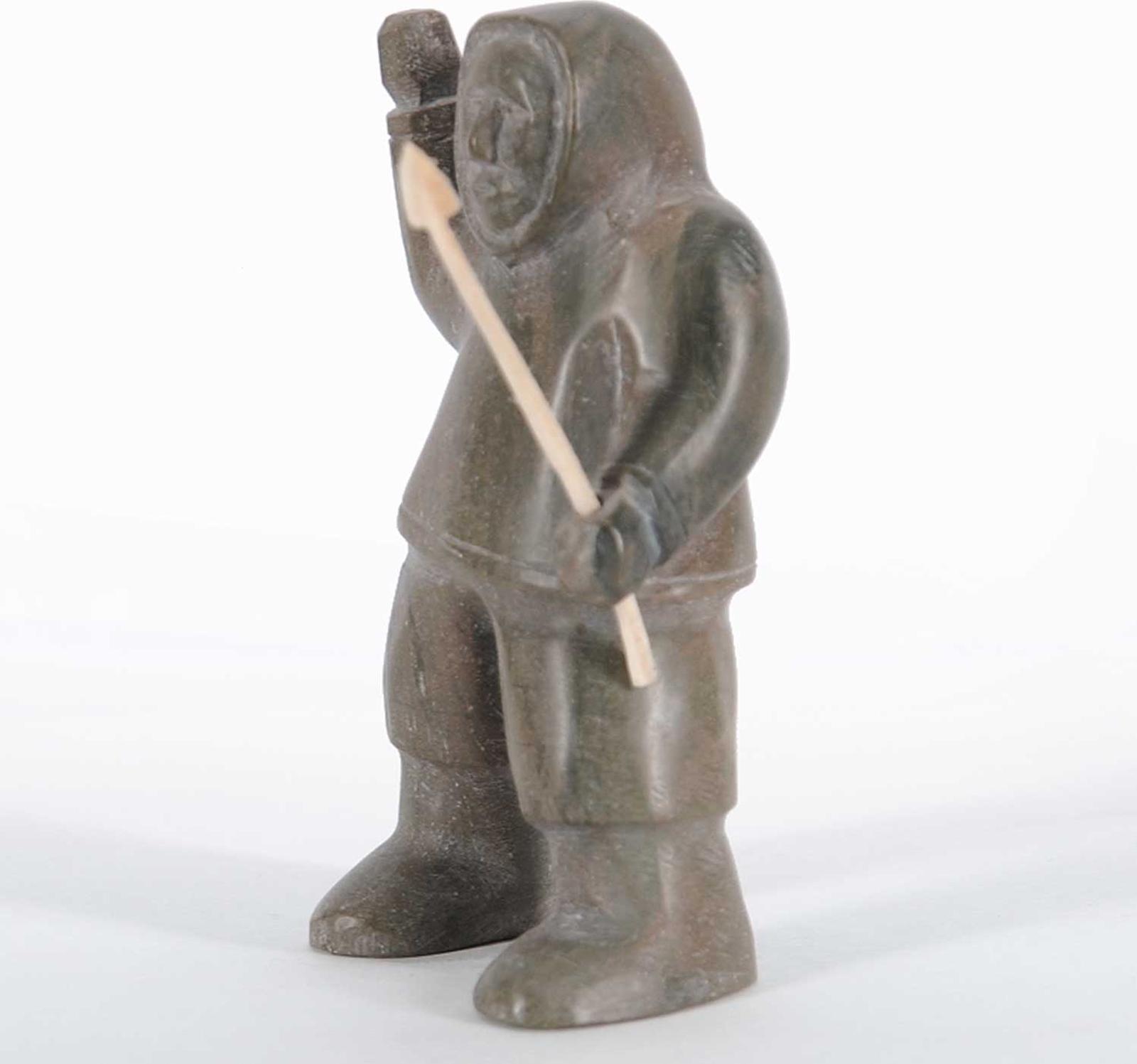 School [Barnabus Arnasungaaq] Inuit - Untitled - Hunter with Spear