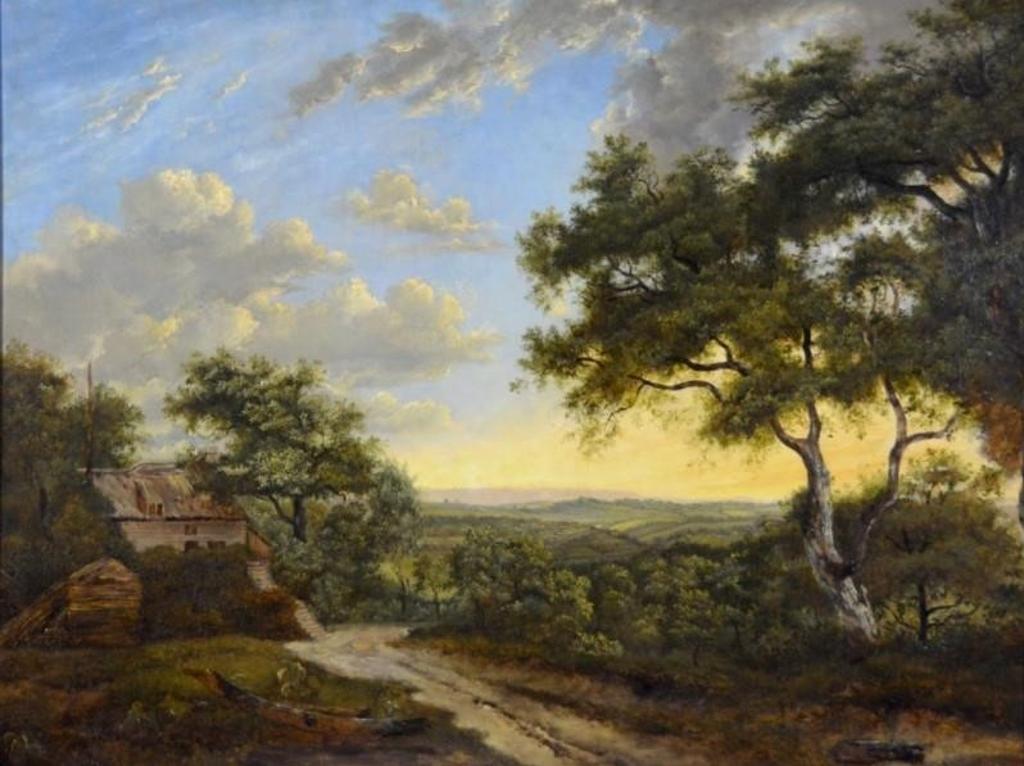 Patrick Nasmyth (1787-1831) - Landscape with Cottage