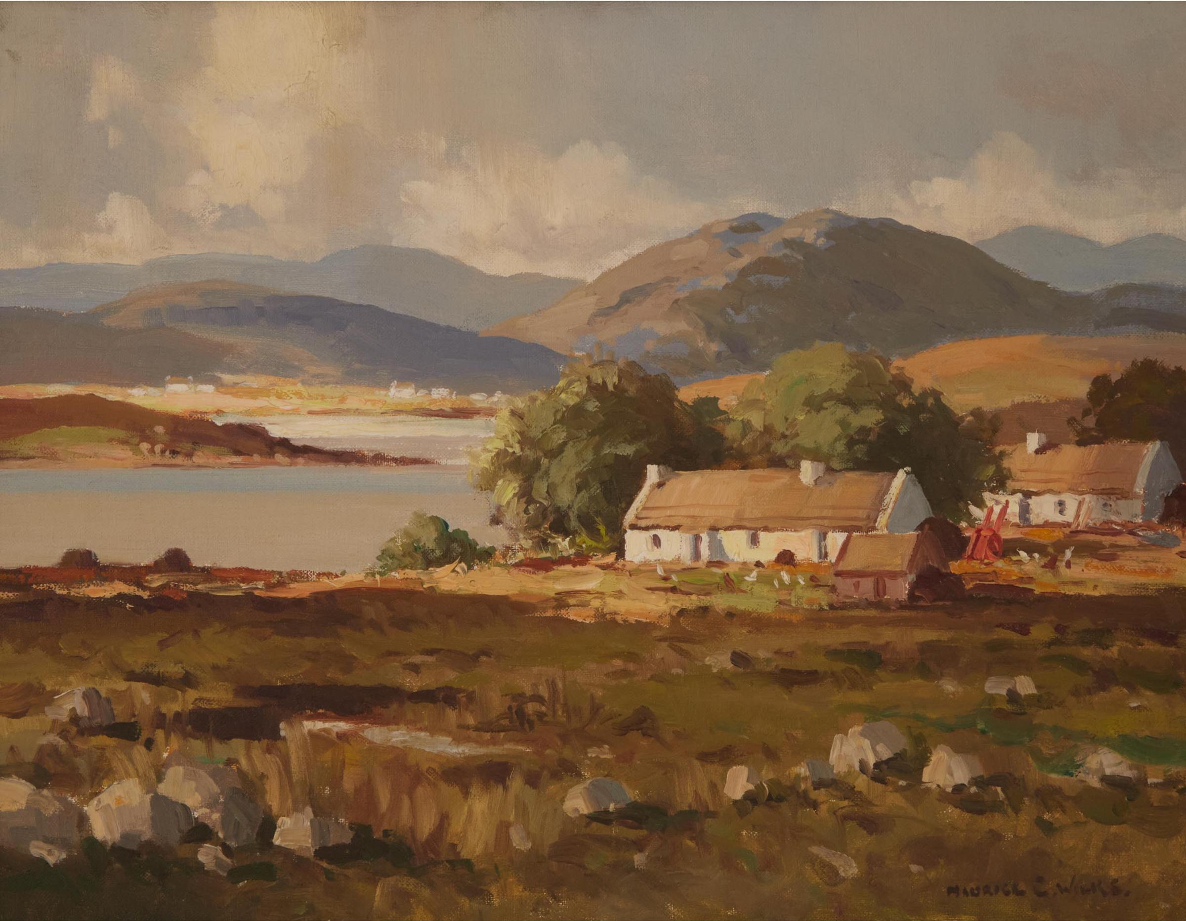 Maurice Canning Wilks (1911-1984) - Lough Anure, Donegal