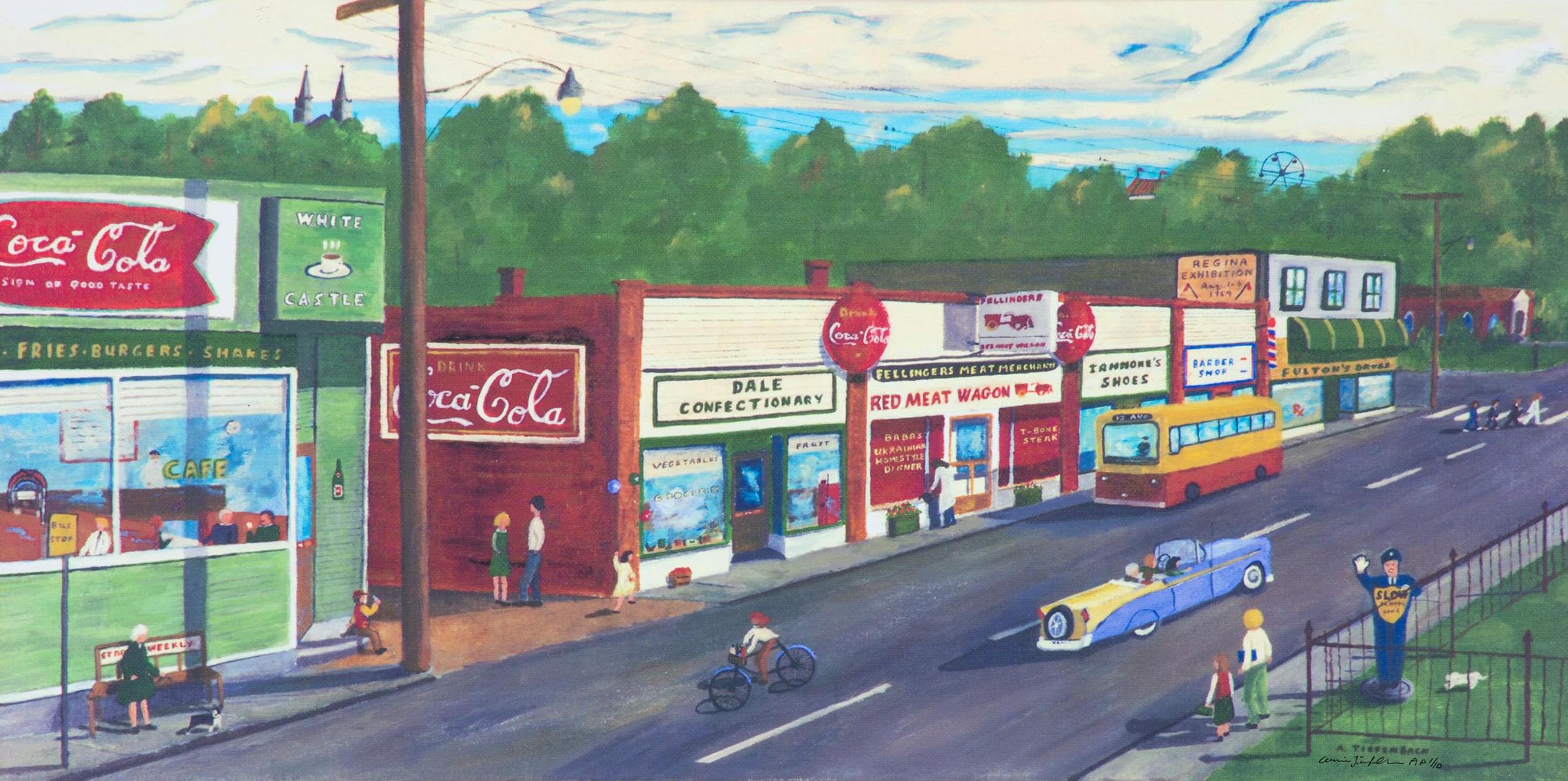 Arnie Tiefenbach (1950) - The Spirit of '59, Regina 13th Avenue