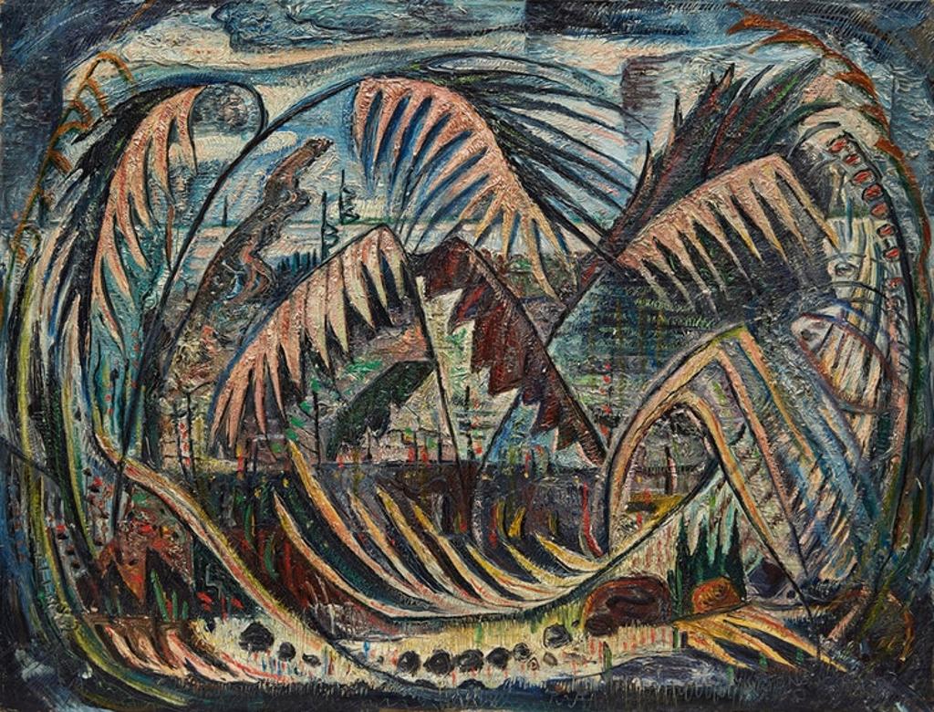 William John Bertram Newcombe (1907-1969) - Tangled Foliage