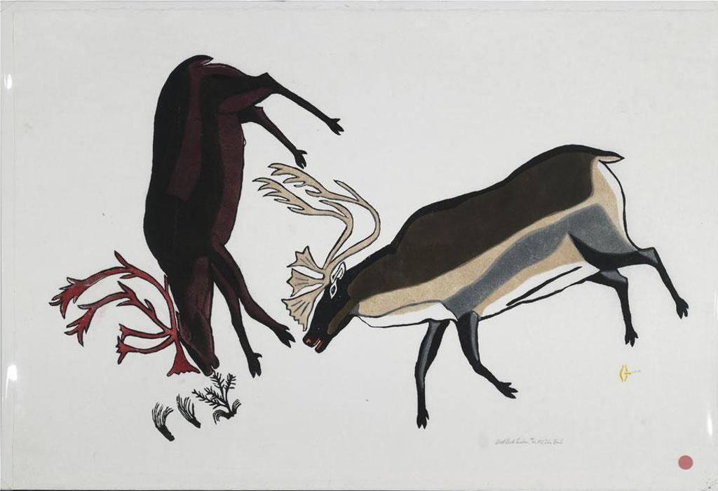 Martha Noah (1943) - Great Bull Caribou